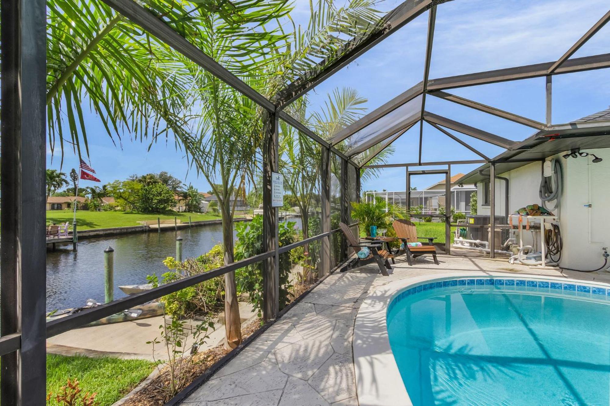 Gulf Access, Kayaks, Heated Pool - Cape By The Ocean - Roelens Villa Cape Coral Exterior photo